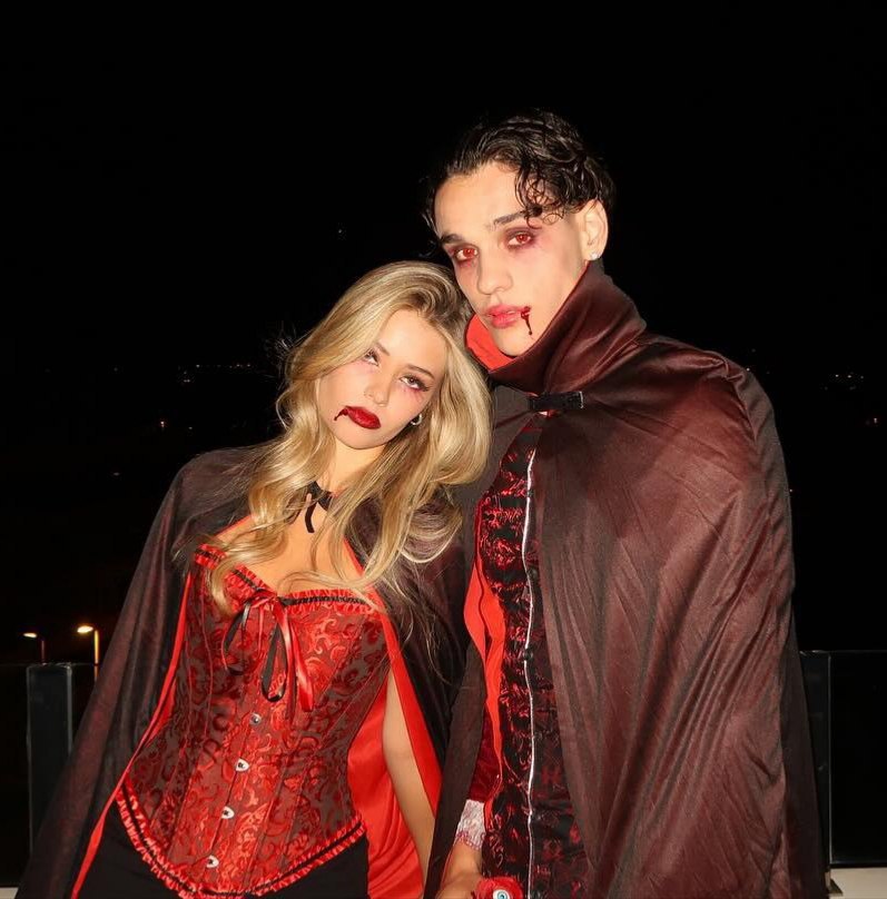 عکس هالووین هکتور فورت و تاتیانا کایر عکس هالووین هکتور فورت و تاتیانا کایر