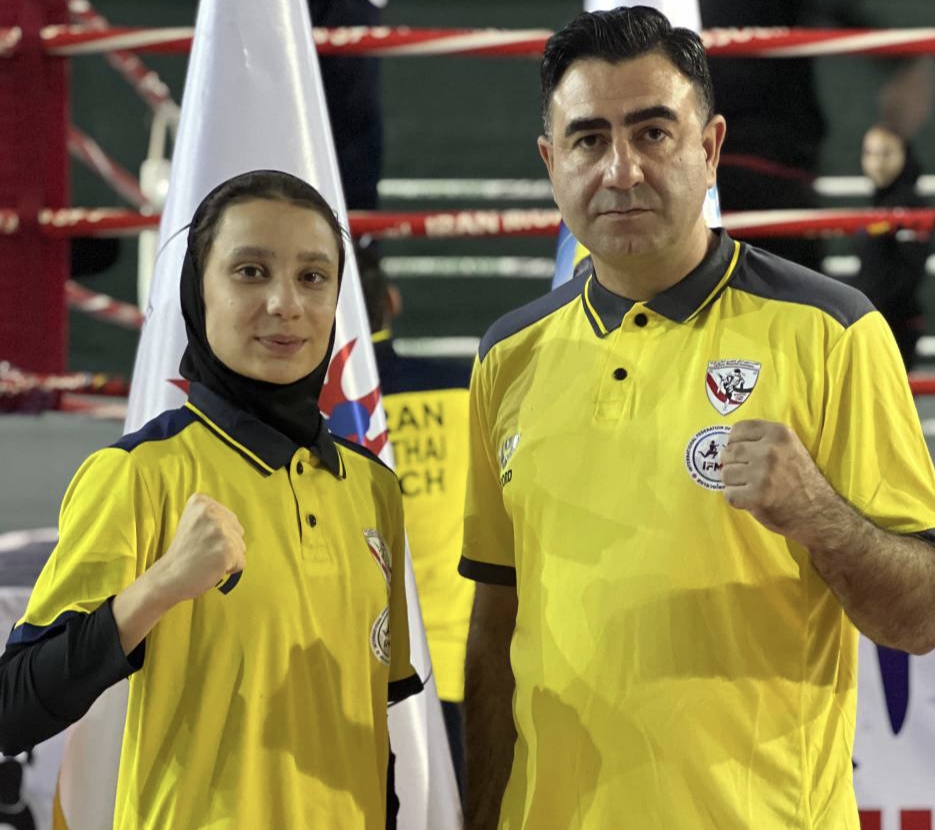 باران جانی مدال طلای موی تای