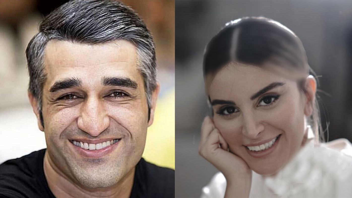 عکس نگار فرهمند و پژمان جمشیدی