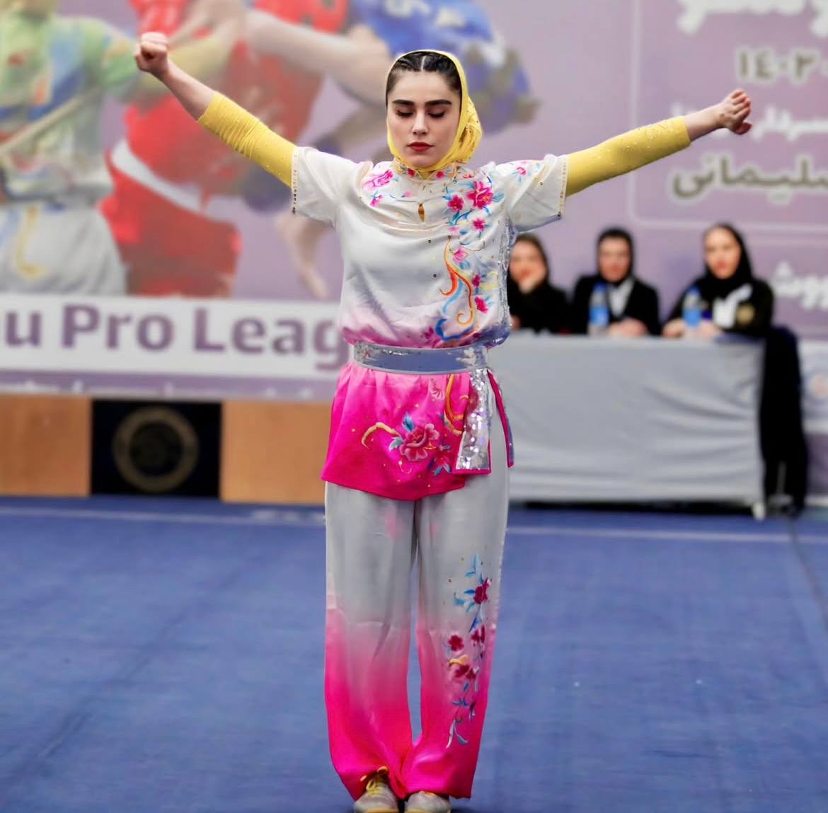 عکس زهرا کیانی ووشو عکس زهرا کیانی ووشو