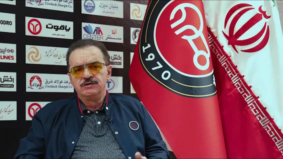 عکس محمد رضا زنوزی اسپانسر تراکتور