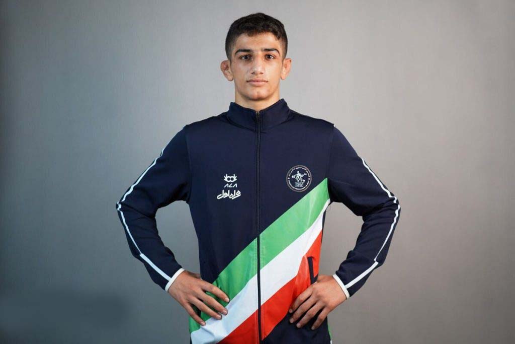 مدال نقره کشتی آزاد برای ایران