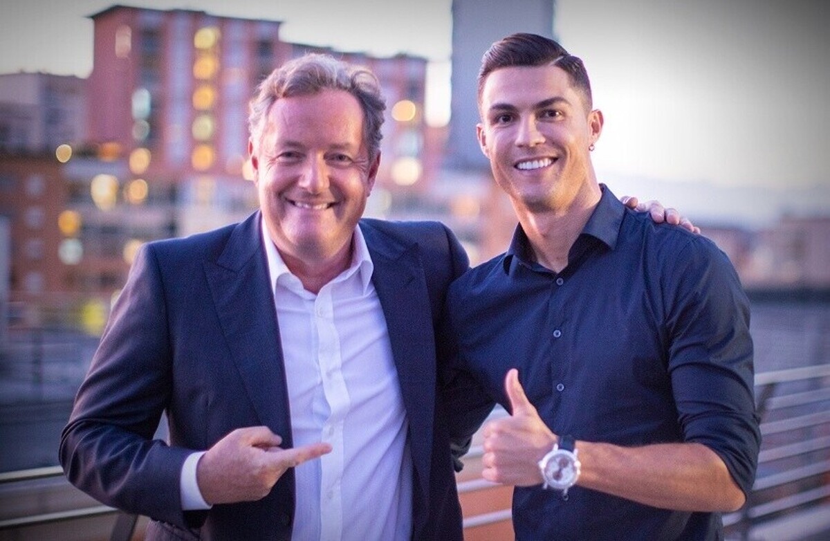 مصاحبه کریس رونالدو با پیرس مورگان مصاحبه کریس رونالدو با پیرس مورگان