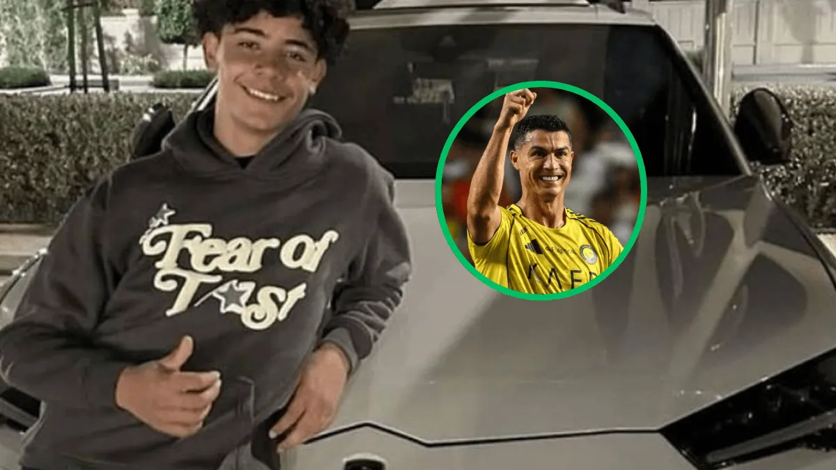 هدیه فوق لاکچری رونالدو به پسرش هدیه فوق لاکچری رونالدو به پسرش