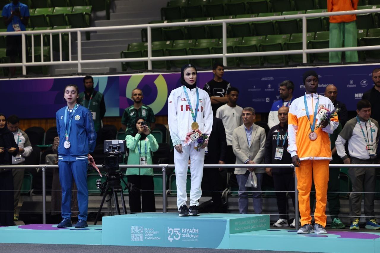 دومین طلای ایران با بهمنیار