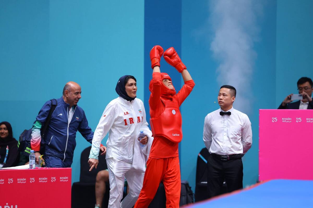ملی‌پوشان ووشو ایران درخشان در عربستان