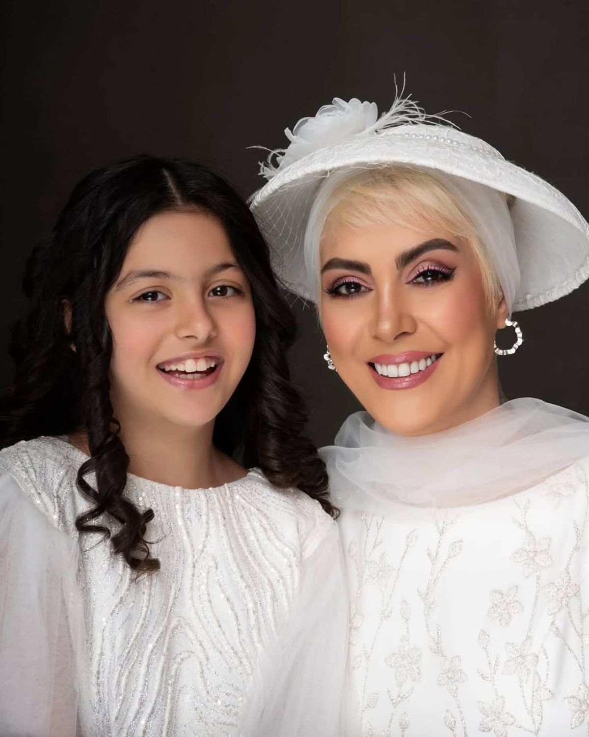 عکس نیلوفر شهیدی و دخترش عکس نیلوفر شهیدی و دخترش