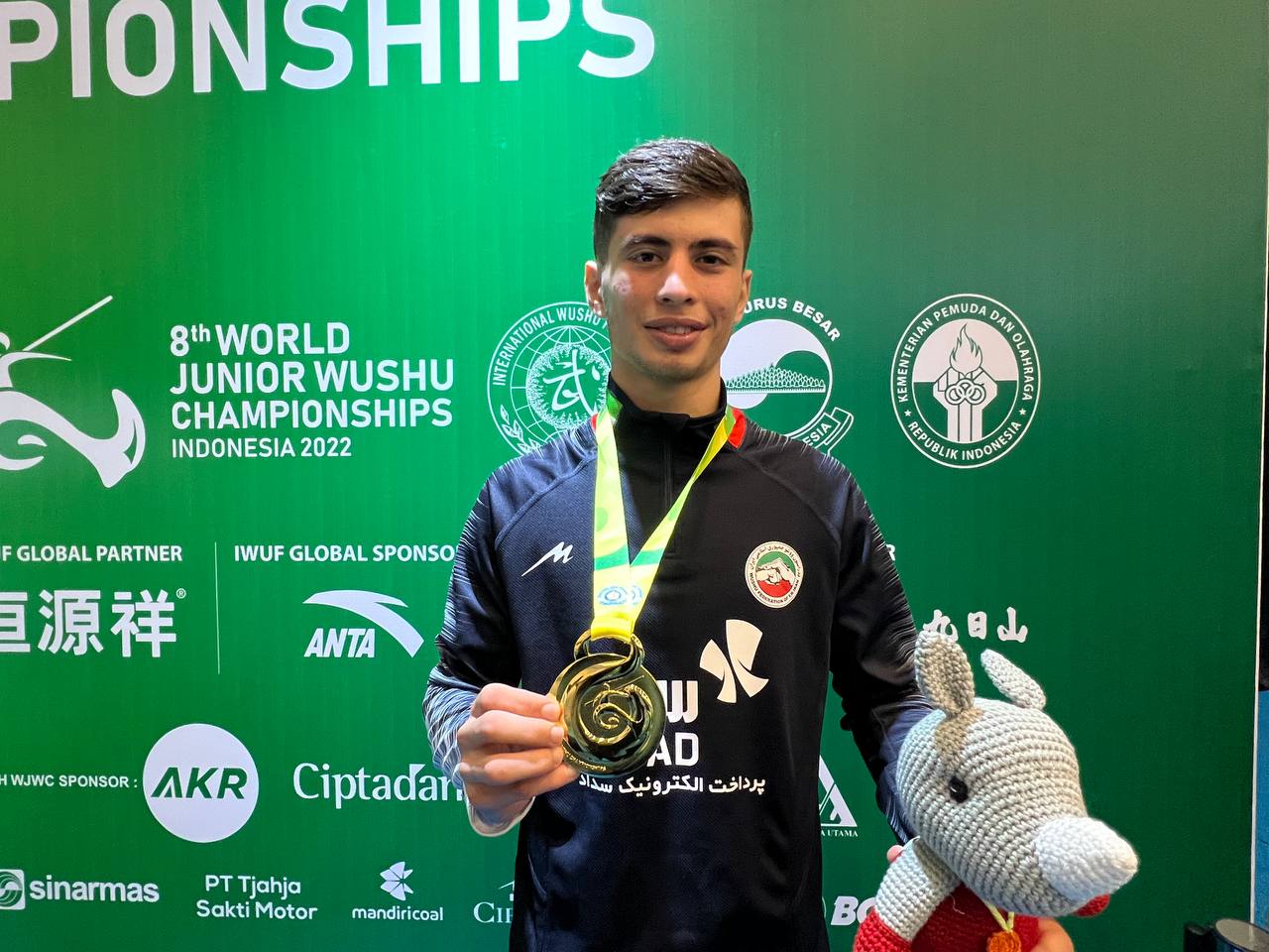 عرفان محرمی مدال طلا گرفت