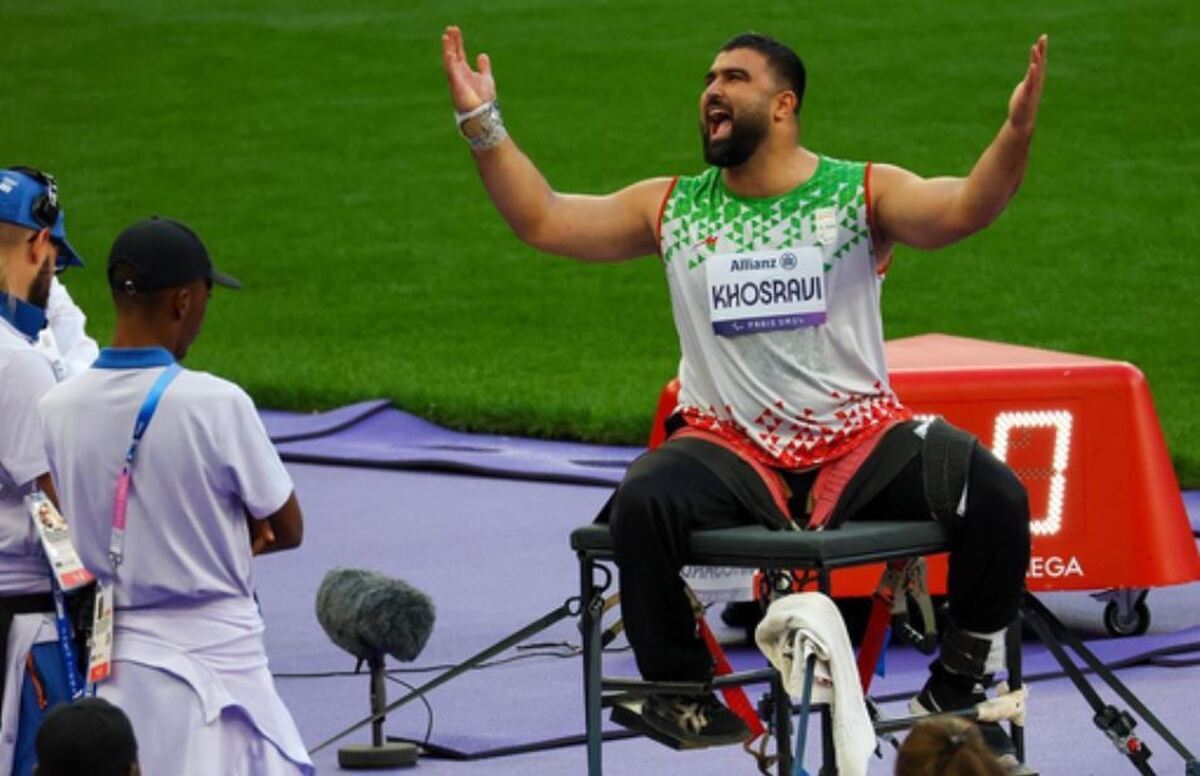 خسروی قهرمان پارادوومیدانی شد