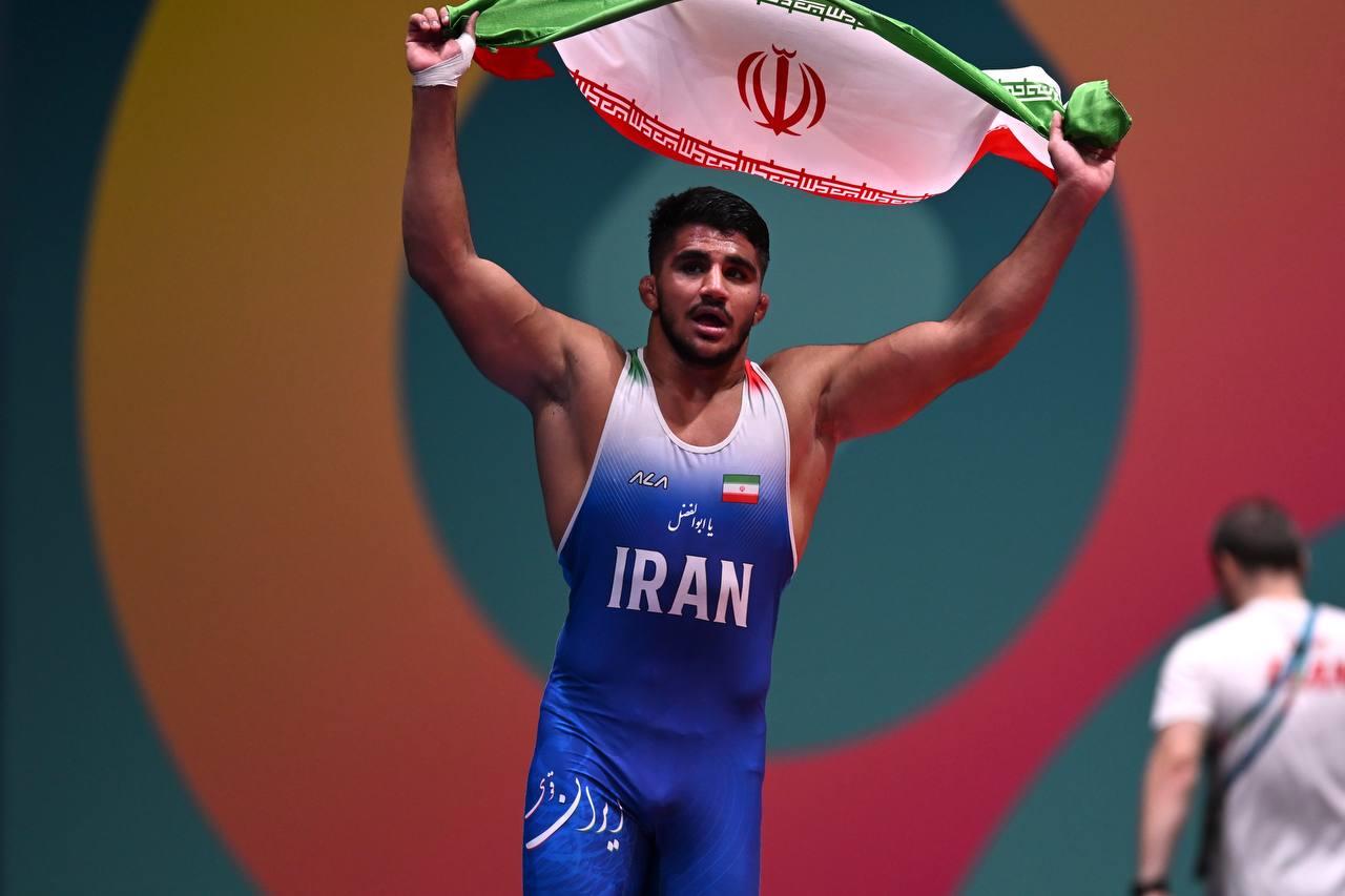 طلای کشتی بازی‌های همبستگی برای فرخی