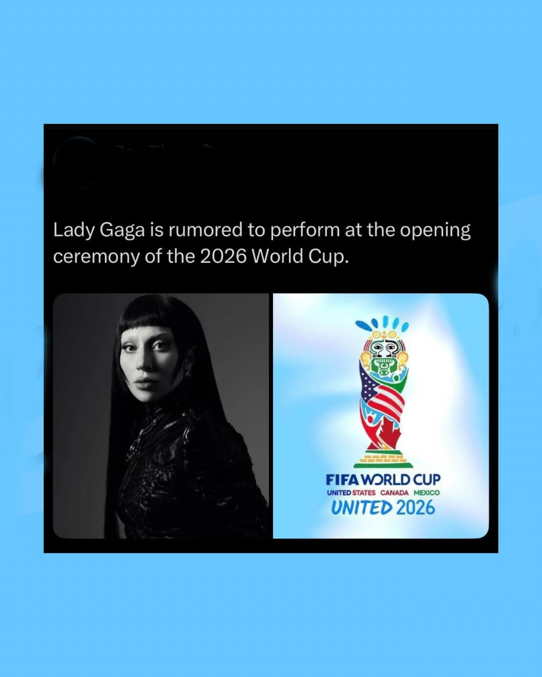 لیدی گاگا شو افتتاحیه جام جهانی را میسازد لیدی گاگا شو افتتاحیه جام جهانی را میسازد