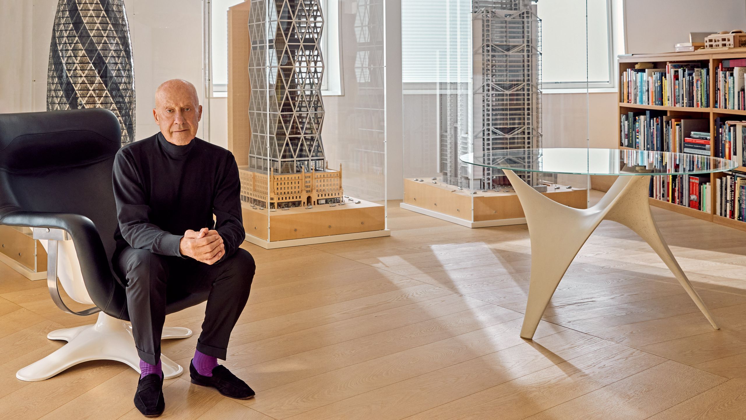 نورمن فاستر مدال یک عمر دستاورد گرفت نورمن فاستر مدال یک عمر دستاورد گرفت