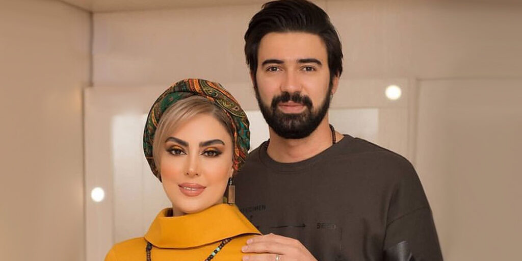 عکس نیلوفر شهیدی و همسرش عکس نیلوفر شهیدی و همسرش