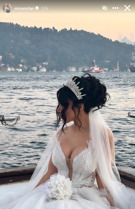 ازدواج مینا نامداری ازدواج مینا نامداری