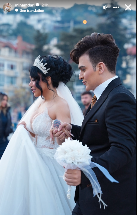 عکسهای مینا نامداری و همسرش عکسهای مینا نامداری و همسرش