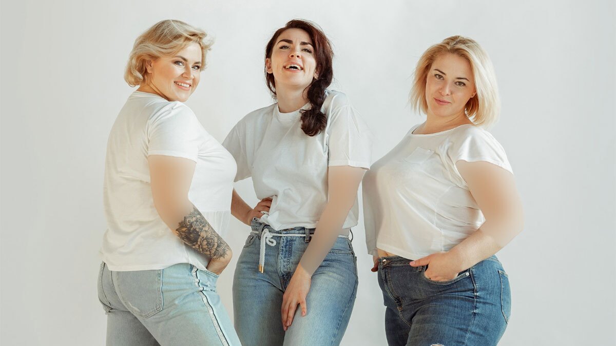 خانم‌ها از تپلی بودن استقبال کردند