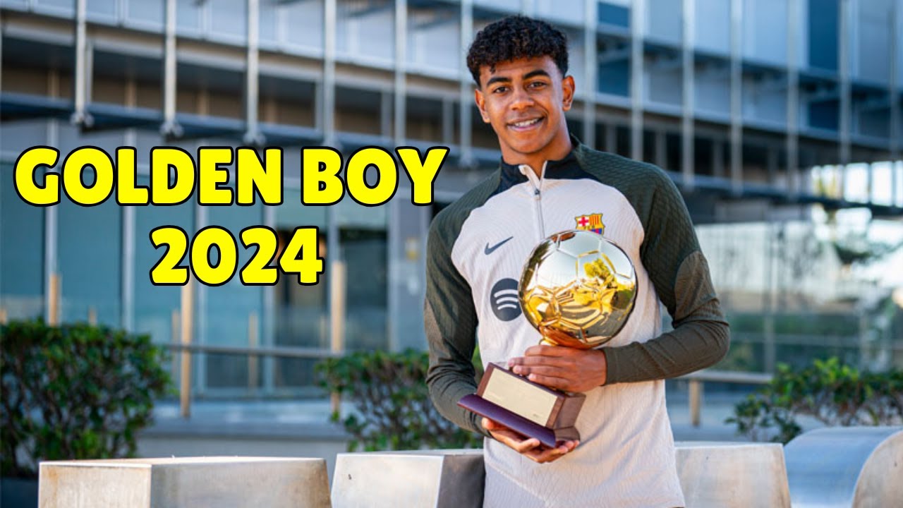 لامین یامال برنده گلدن بوی ۲۰۲۴