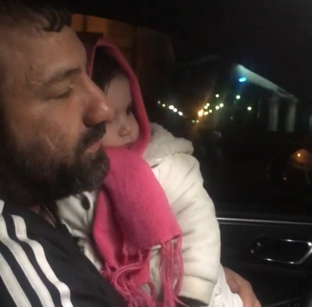 عکس هانی کرده و دخترش