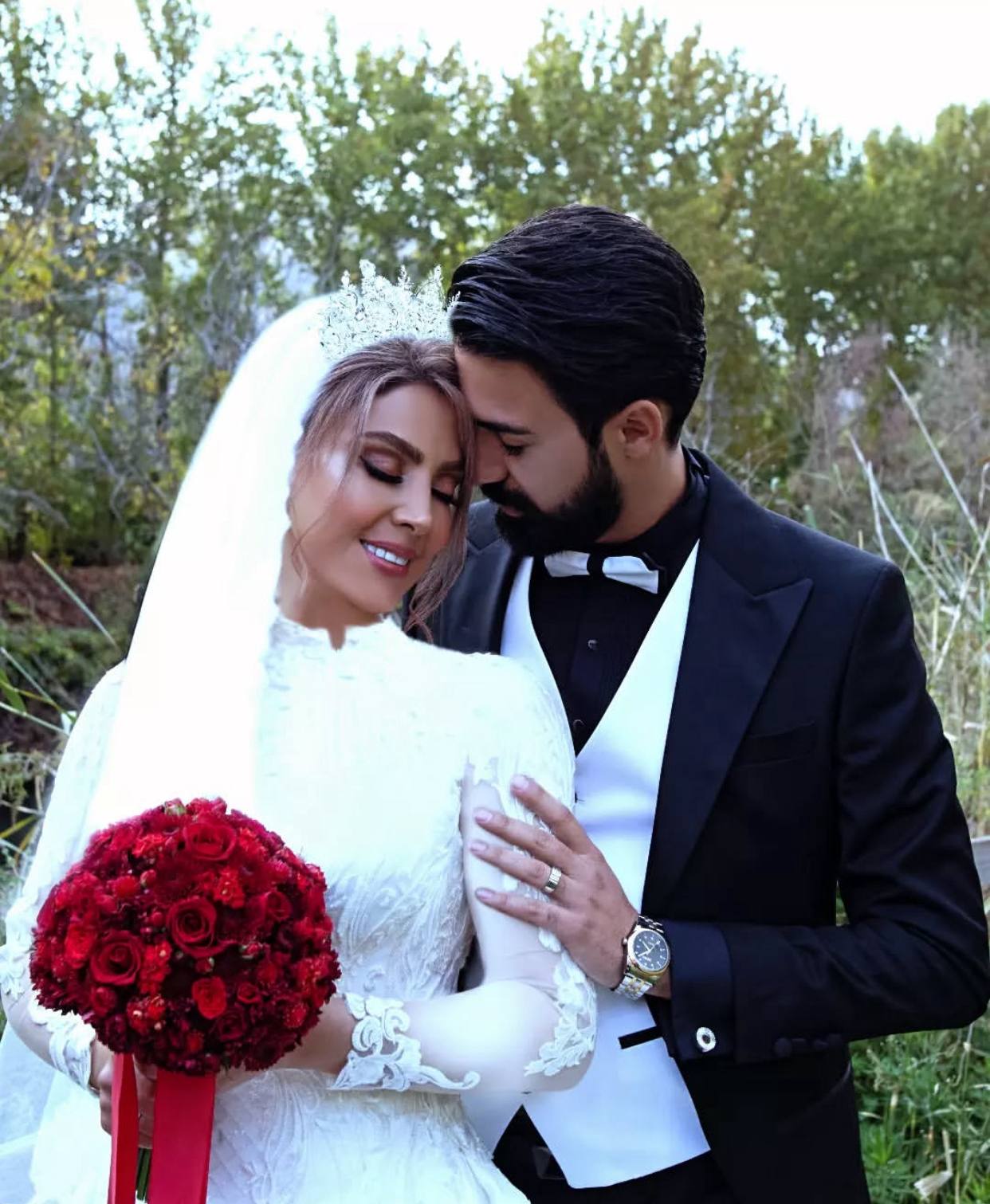 نیلوفر شهیدی عکس ازدواج نیلوفر شهیدی عکس ازدواج