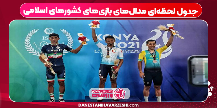 جدول لحظه‌ای مدال‌های بازی‌های کشورهای اسلامی