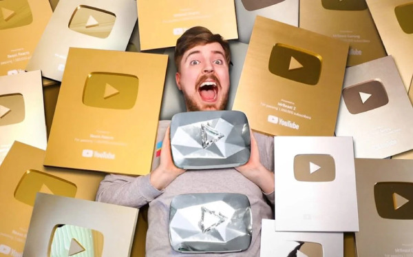 لوحهای یوتیوب MrBeast لوحهای یوتیوب MrBeast