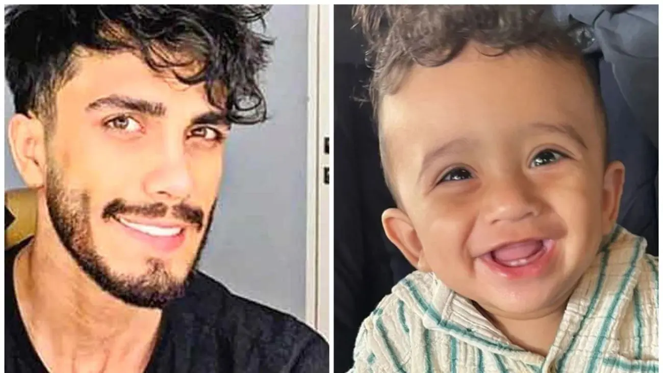 عکس مهراد جم و فرزندش عکس مهراد جم و فرزندش