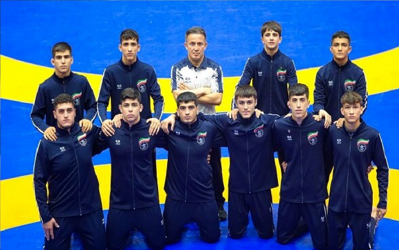 تیم ملی کشتی فرنگی جوانان قهرمان جهان شد