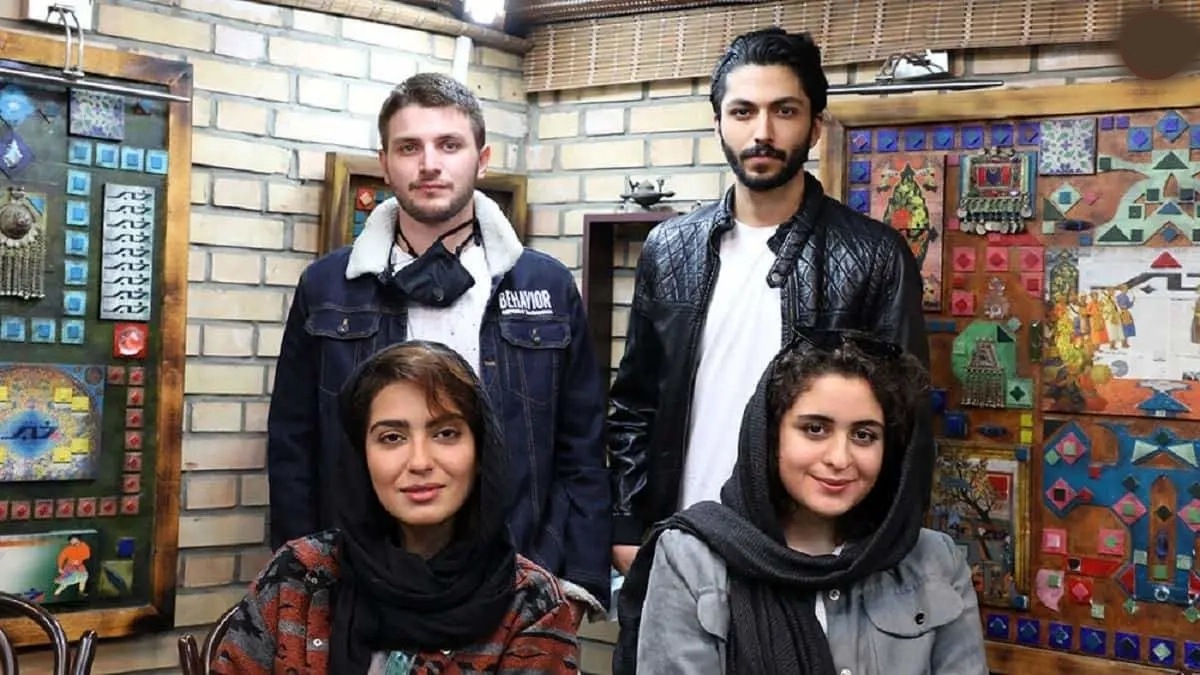 دارا حیایی و کیسان دیباج در پشت صحنه از سرنوشت