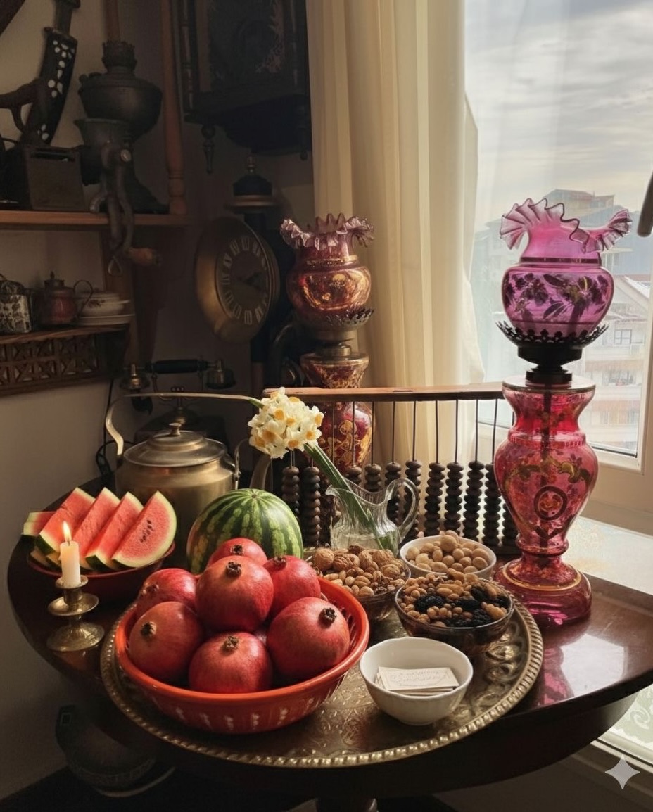 تزئین میوه یلدا ساده تزئین میوه یلدا ساده