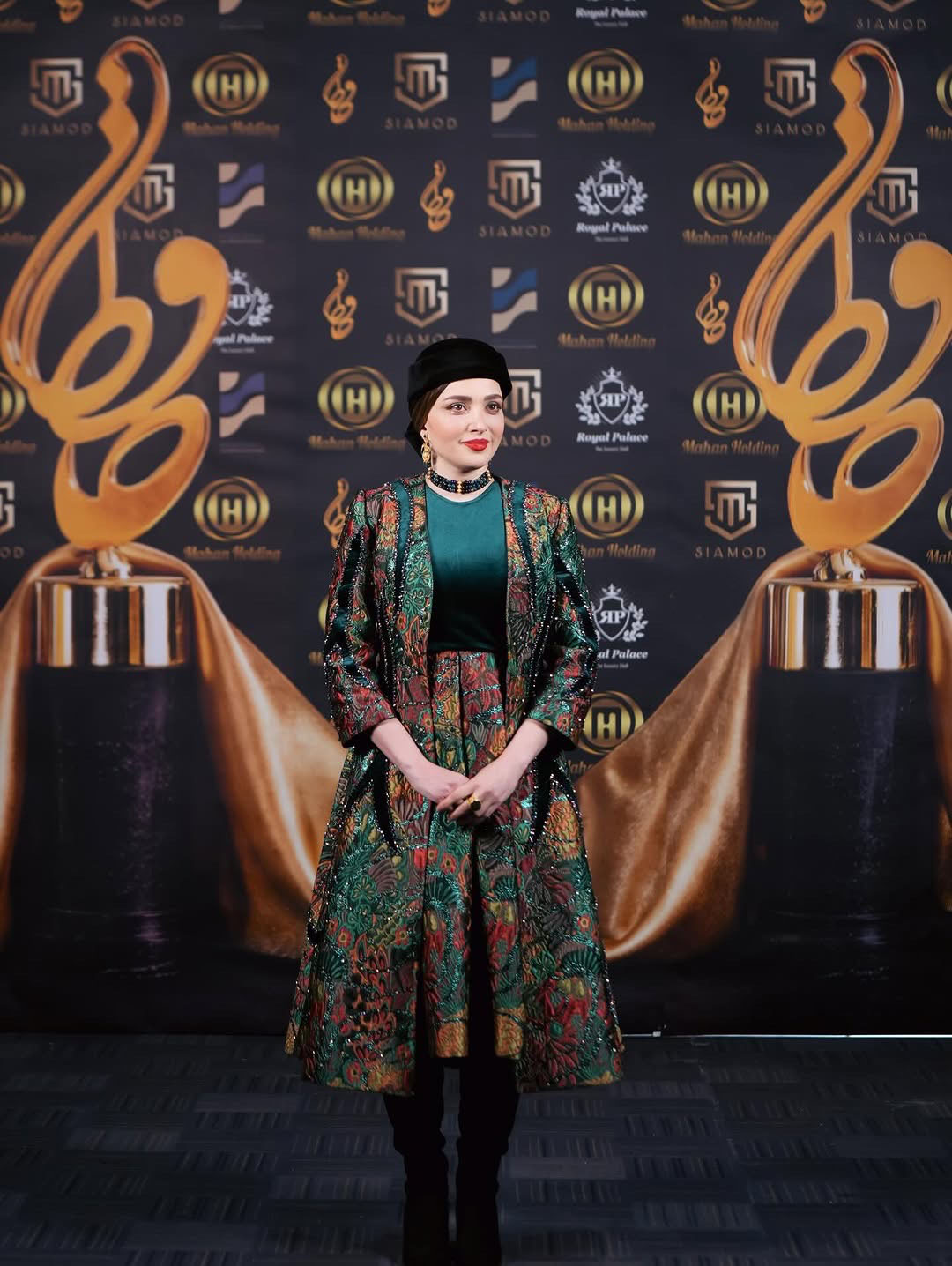  بهنوش طباطبایی در جشن حافظ ۱۴۰۴