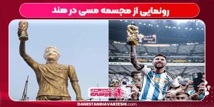 رونمایی از مجسمه مسی در هند رونمایی از مجسمه مسی در هند