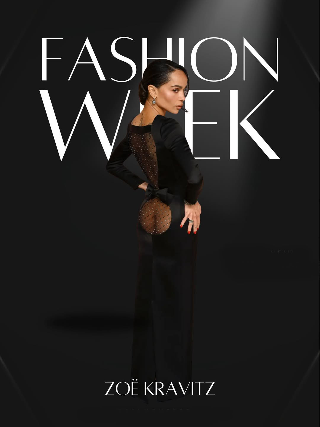 زویی کراویتز مینیمال و هنری استایل متفاوت زویی کراویتز مینیمال و هنری استایل متفاوت