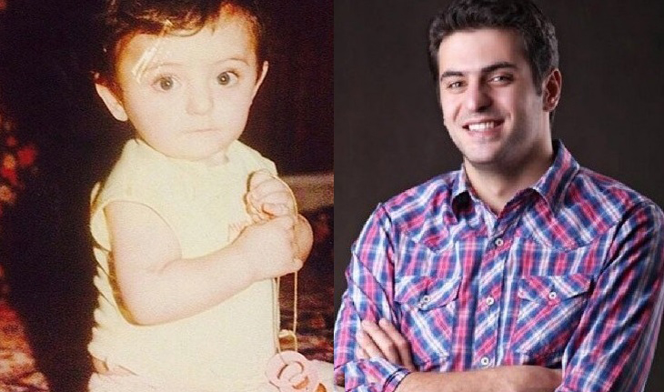 عکس بچگی علی ضیا