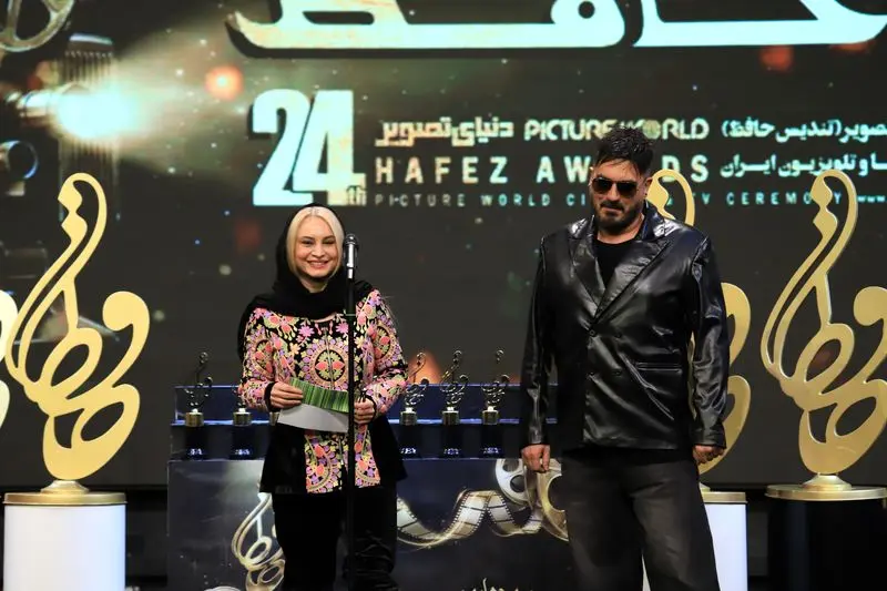 مریم کاویانی در فرش قرمز جشن حافظ ۱۴۰۴