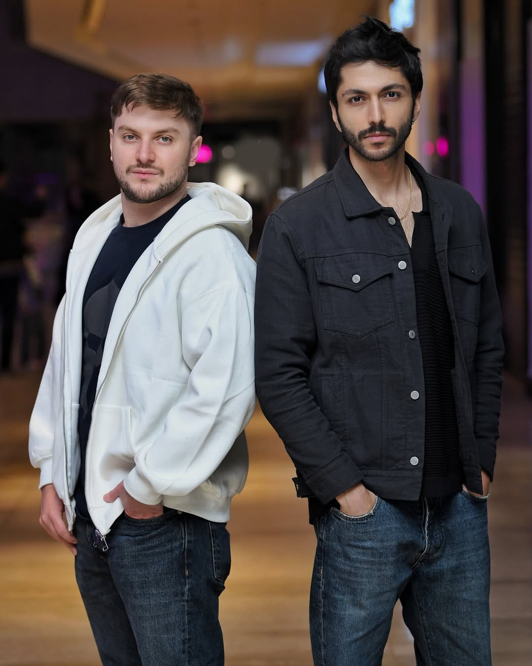 دارا حیایی و کیسان دیباج