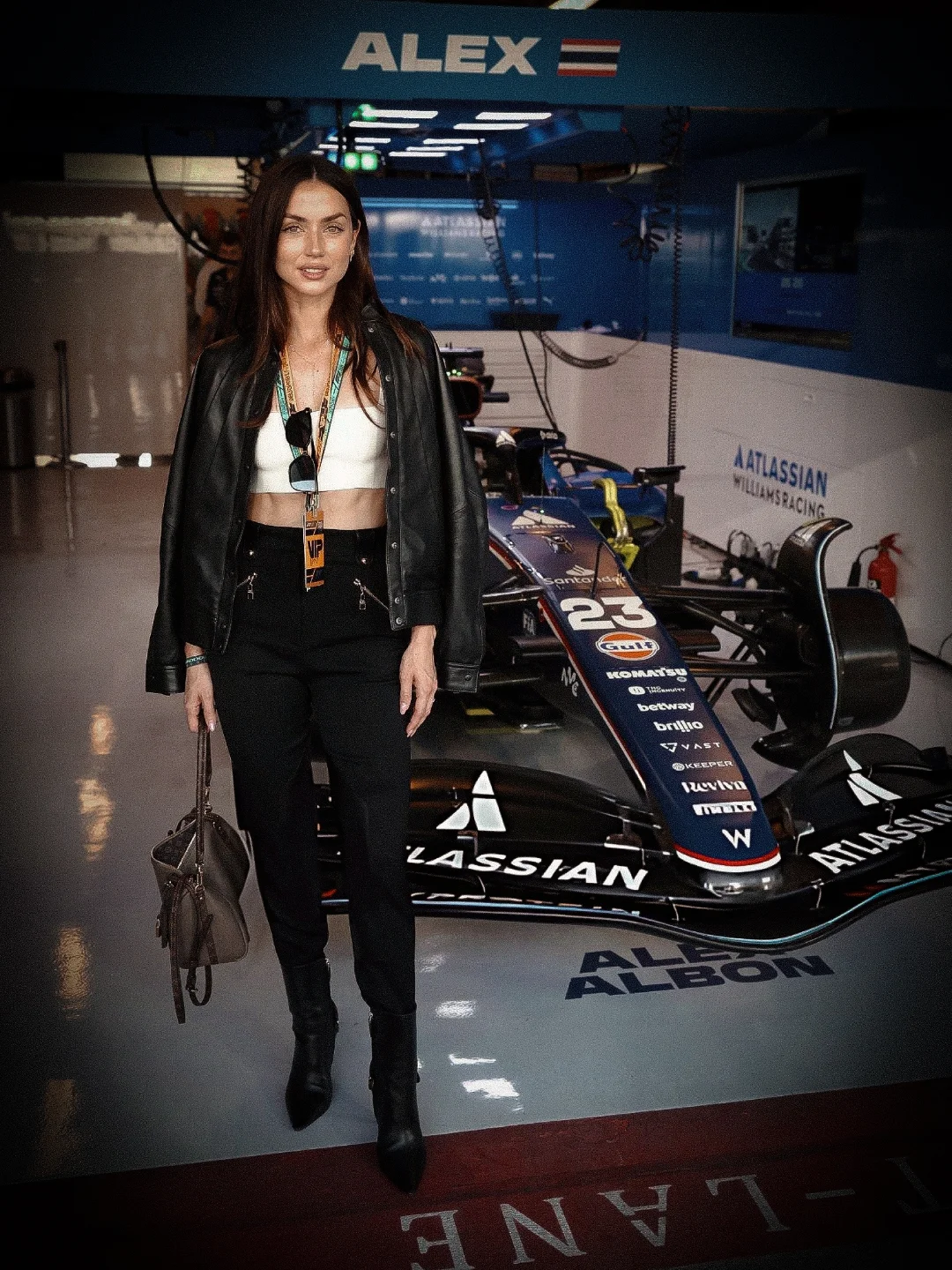 عکس جذاب لوئیس همیلتون و آنادآرماس