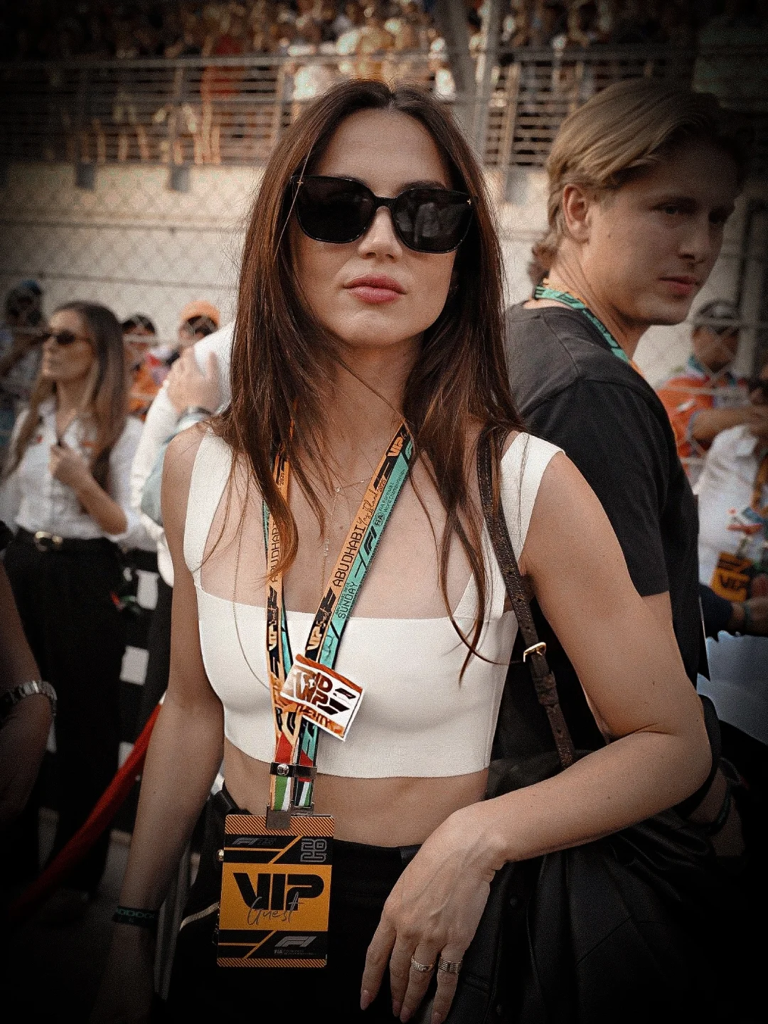 تصویر آنا دِ آرماس در ابوظبی