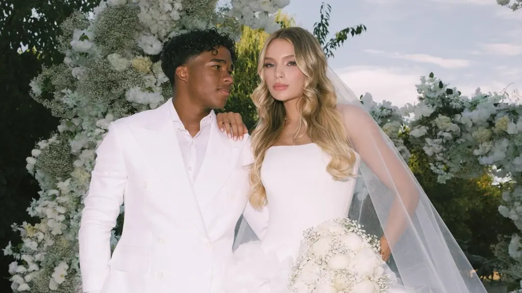 عکس گابریلی میراندا در لباس عروس عکس گابریلی میراندا در لباس عروس