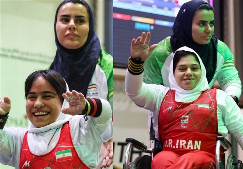 مهدیه احسانی و زهرا پولادی بر سکوی طلا مهدیه احسانی و زهرا پولادی بر سکوی طلا