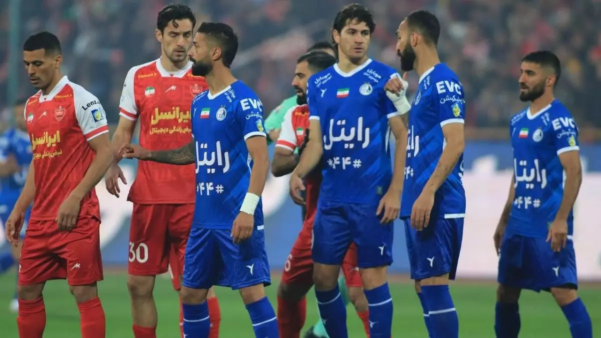 ترکیب استقلال مقابل پرسپولیس