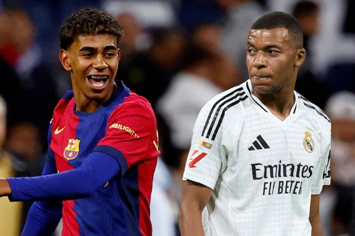 امباپه در لیگ قهرمانان پشت سر یامال امباپه در لیگ قهرمانان پشت سر یامال