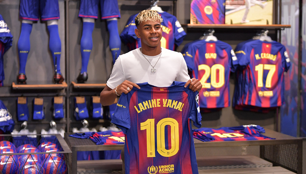 لامین یامال گران ترین بازیکن دنیا 2025