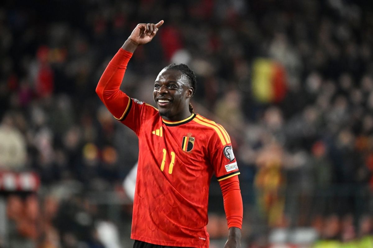 عکس جرمی دوکو در جام جهانی 2026 عکس جرمی دوکو در جام جهانی 2026