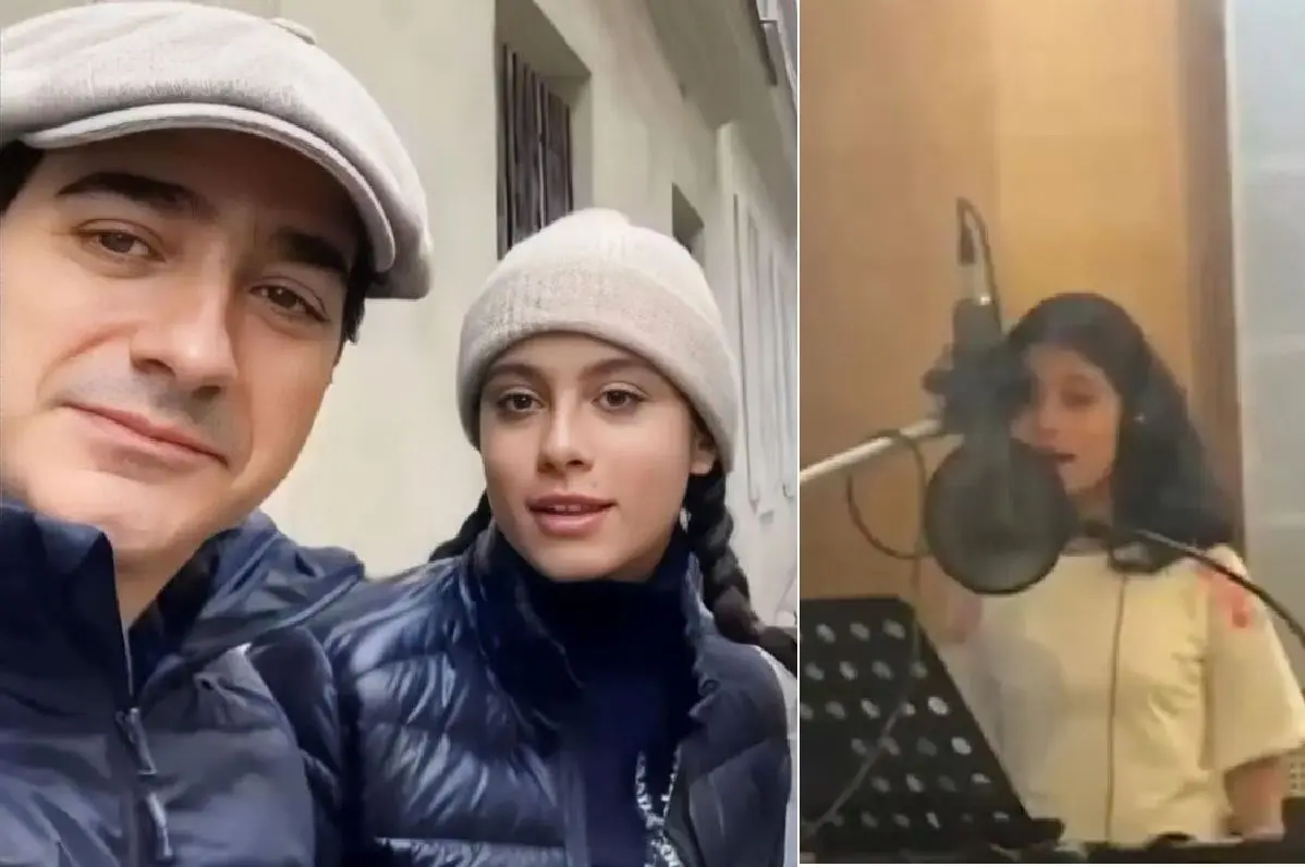 اولین آهنگ یاسمین همراه همایون شجریان