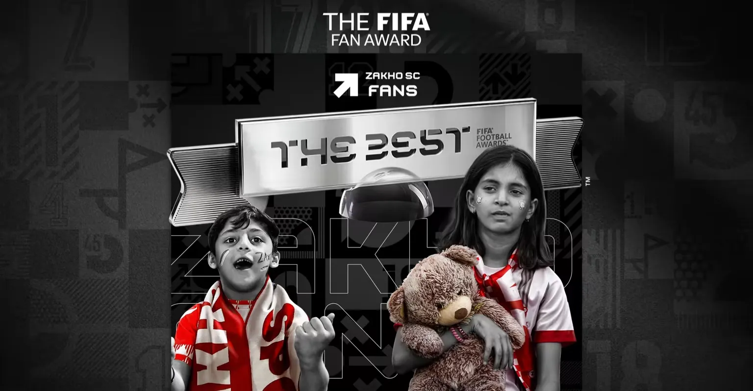 هواداران زاخو با حمایت از کودکان جایزه فیفا گرفتند هواداران زاخو با حمایت از کودکان جایزه فیفا گرفتند