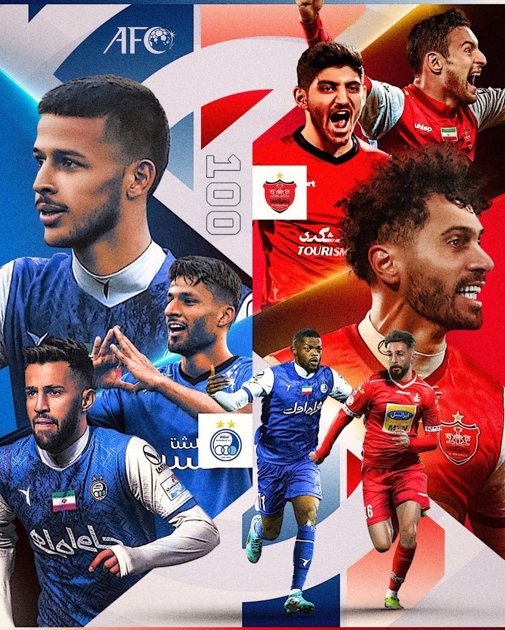 پوستر دربی استقلال پرسپولیس