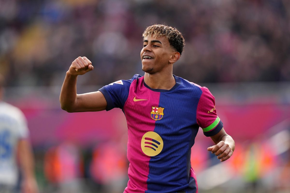 یامال با بیشترین مشارکت در گلها یامال با بیشترین مشارکت در گلها