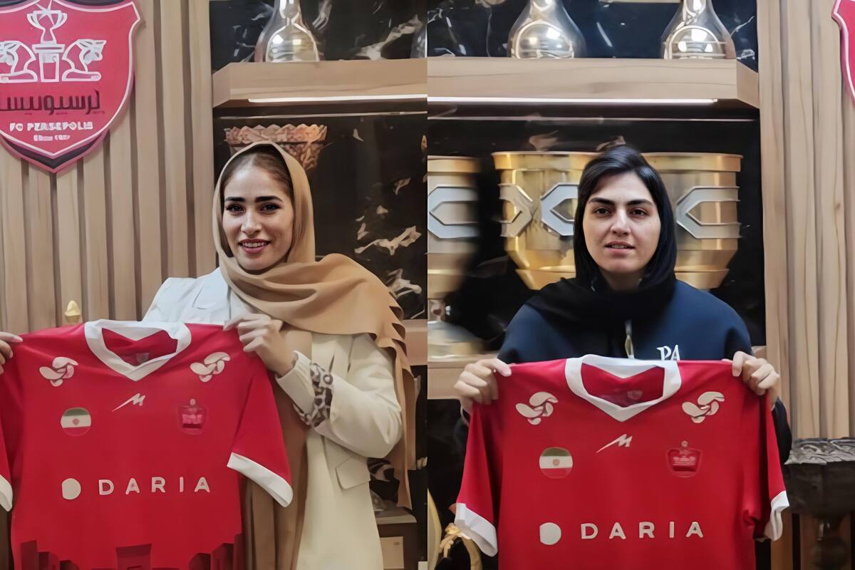 خانم گل لیگ برتر و گلر ملیپوش در پرسپولیس خانم گل لیگ برتر و گلر ملیپوش در پرسپولیس