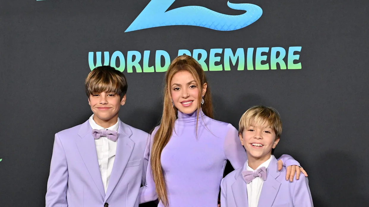 حضور فرزندان شکیرا در کنسرت جهانی حضور فرزندان شکیرا در کنسرت جهانی