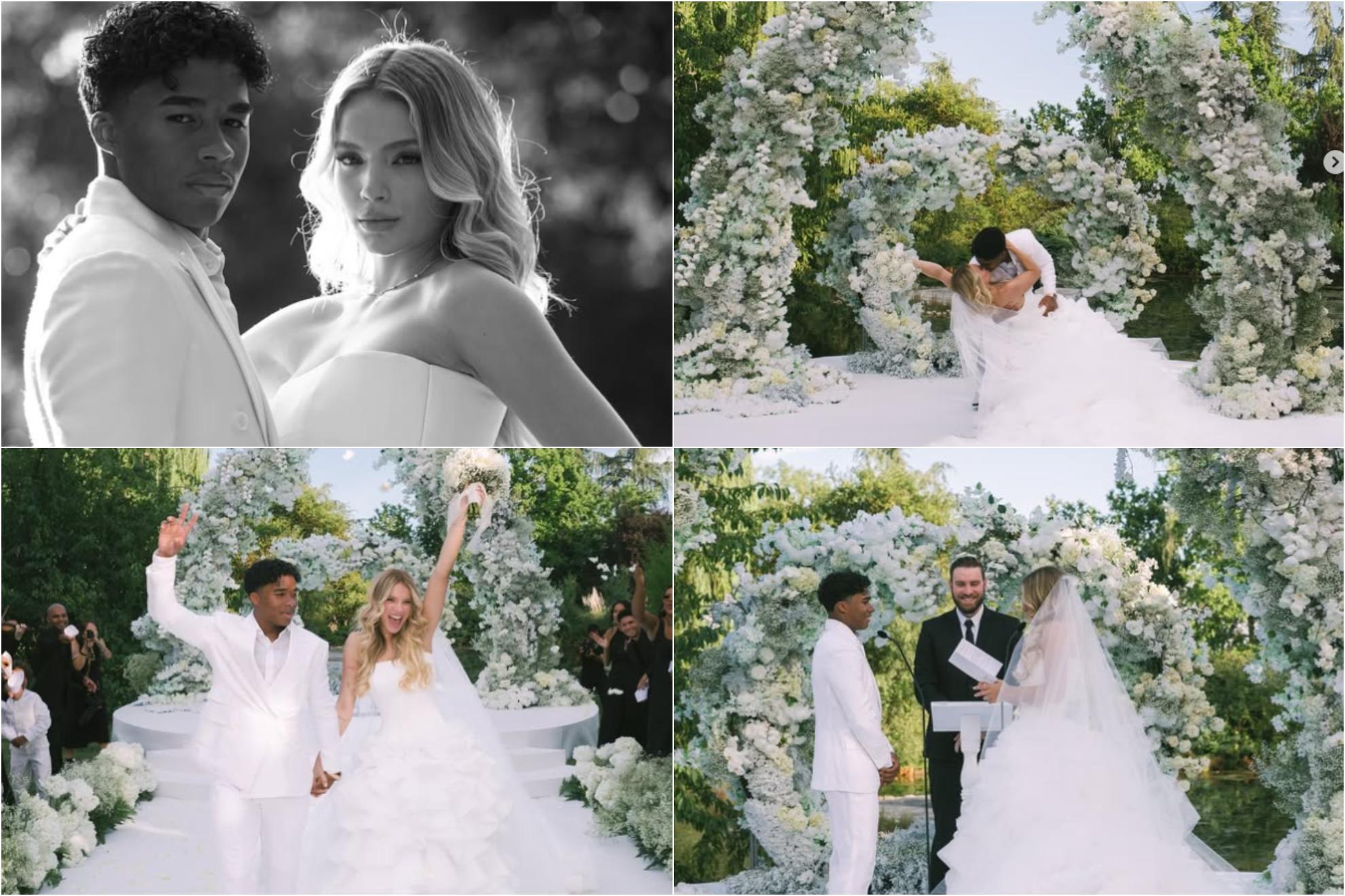 عکس گابریلی در لباس عروس عکس گابریلی در لباس عروس